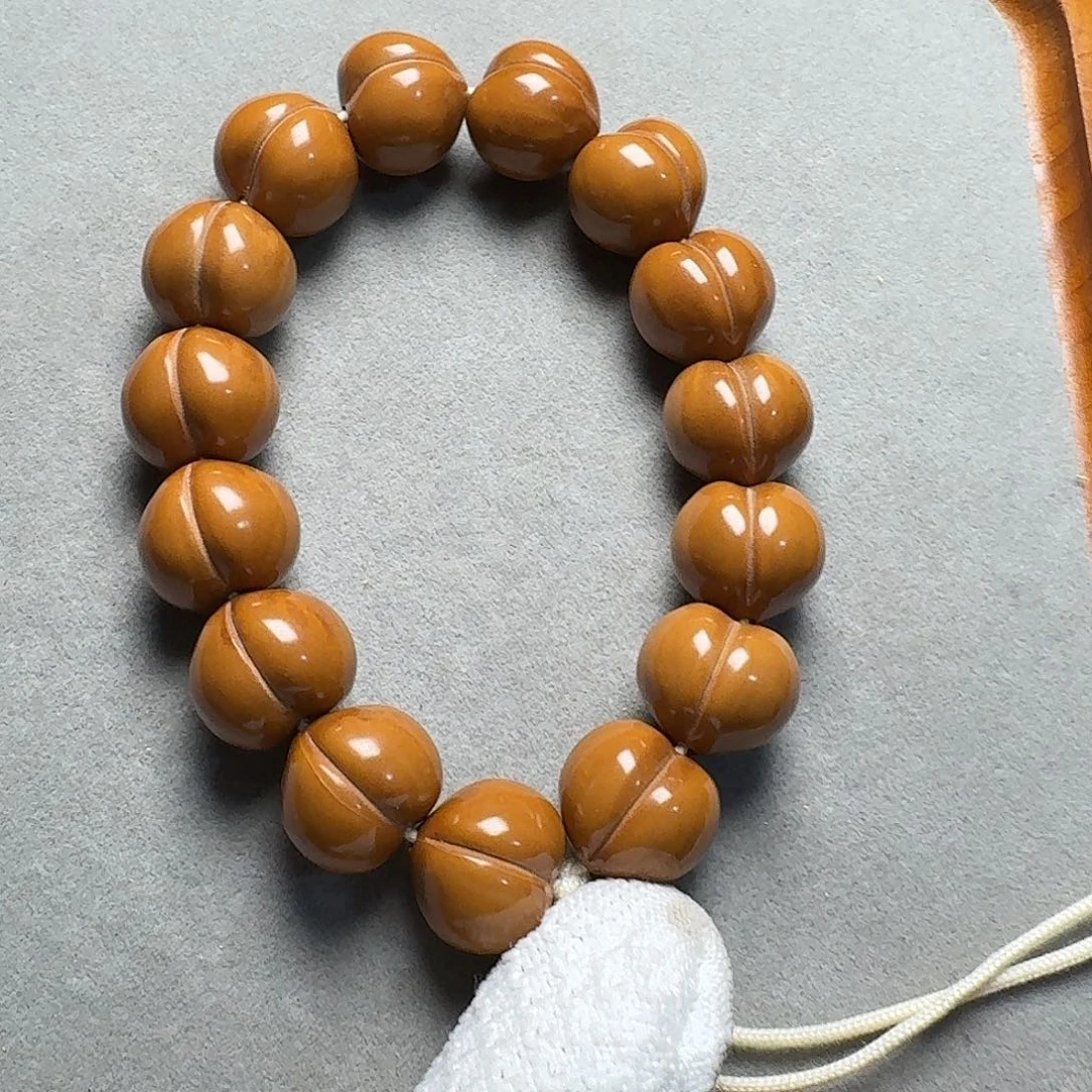 手串猴头核桃聚宝盆屁桃王18➕手持