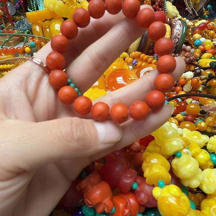 树脂制品2690橘皮手链卡10