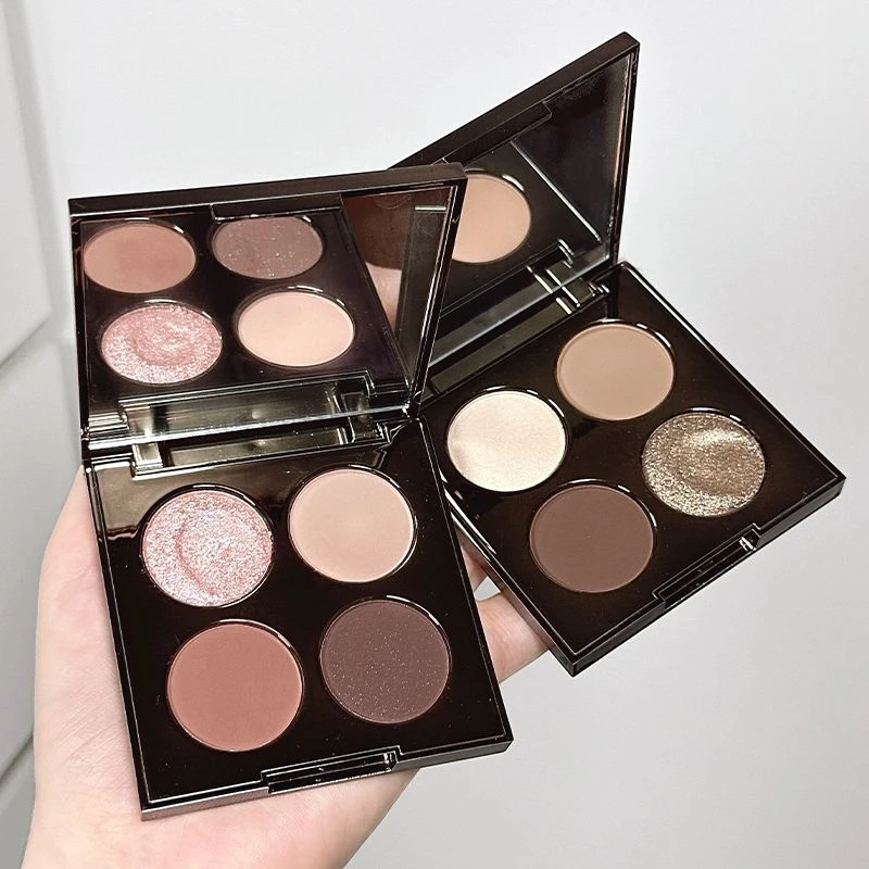 魔法色彩四色眼影大地色哑光珠光防水新手百搭裸妆学生党正品