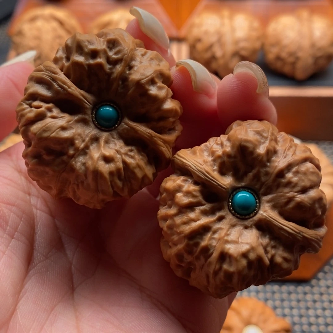 文玩核桃把件38尺寸哇哇