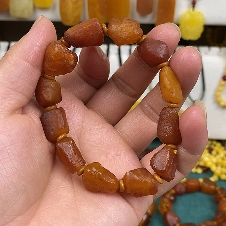 蜜蜡未镶嵌珠宝奇石08