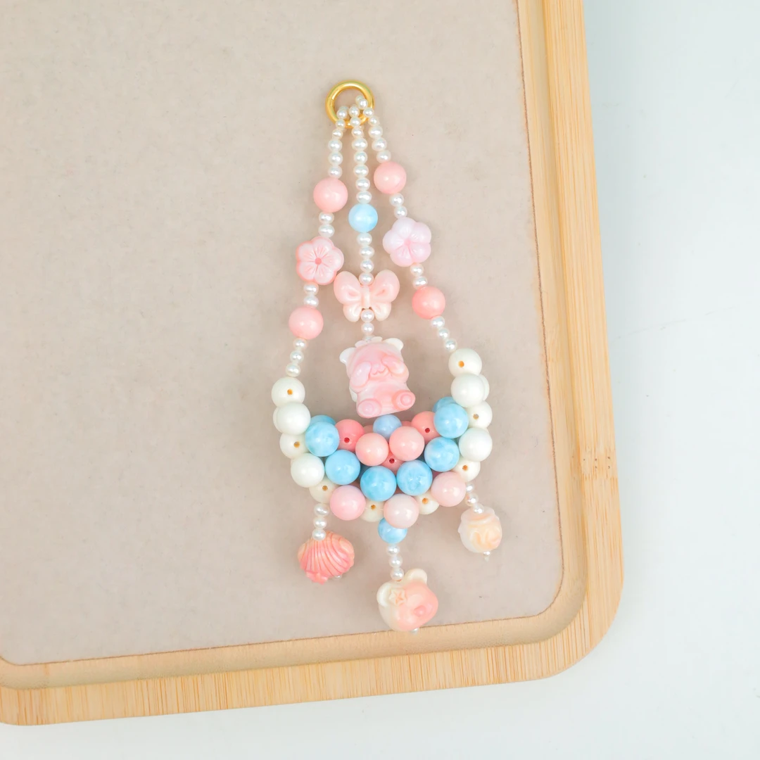 【琪琪珠宝】猛犸多宝小熊挂件