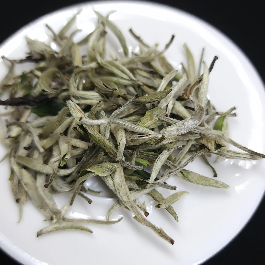 密奉白毫【白毫银针散茶】云南茶小芽蜜甜的普洱茶区高山白茶高甜
