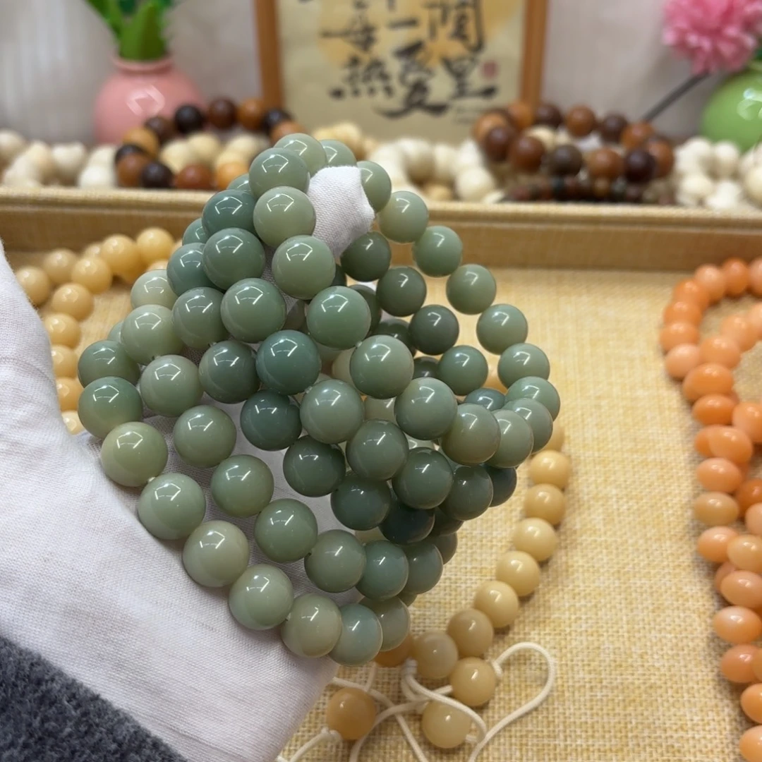 菩提根/象牙果吊坠13+水磨圆珠福利一锅随单357