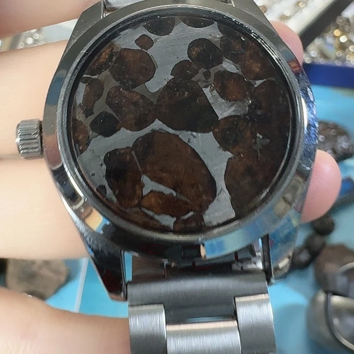 橄榄陨石手表款配饰