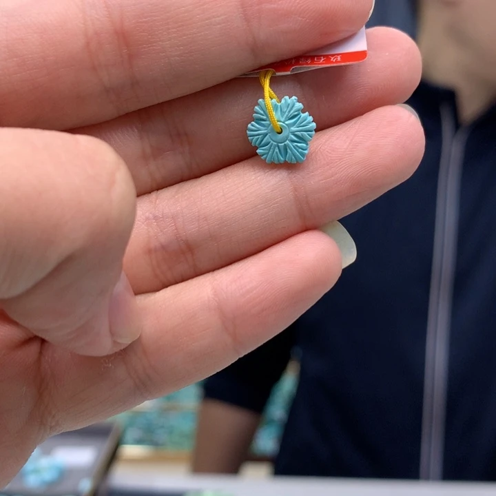 绿松石未镶嵌配饰