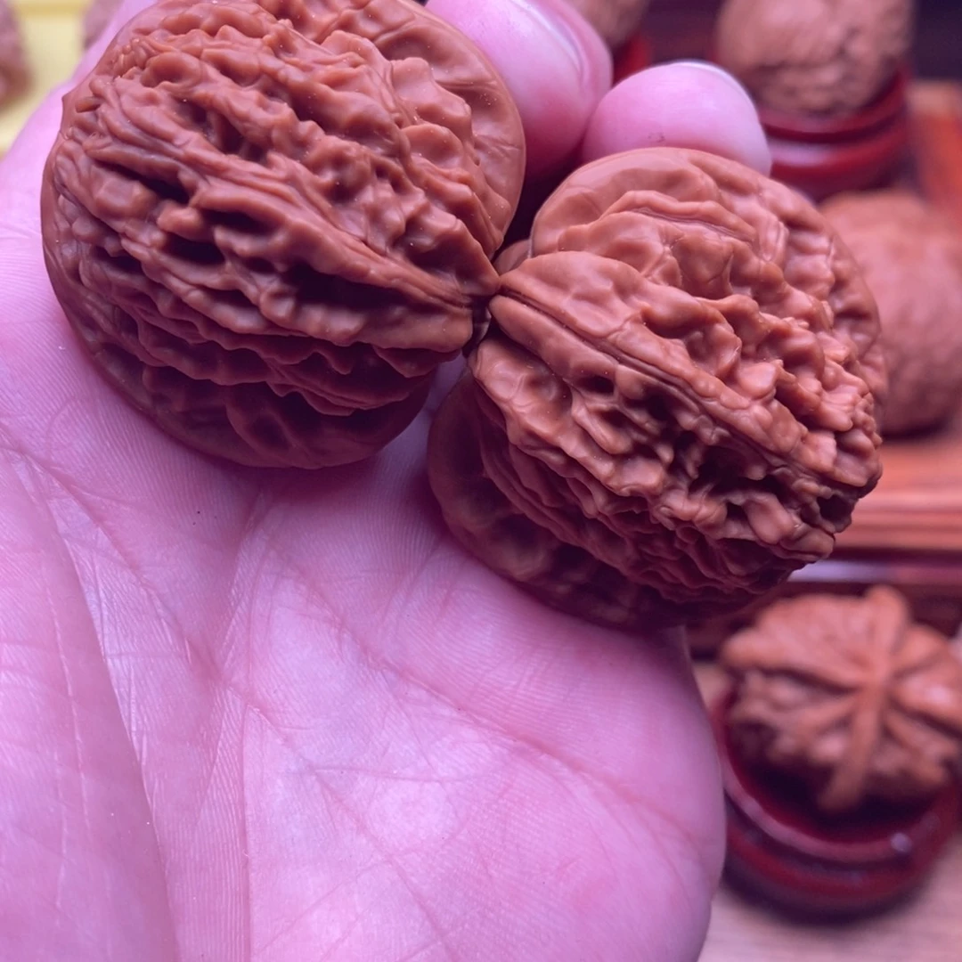 文玩核桃吊坠四座楼40