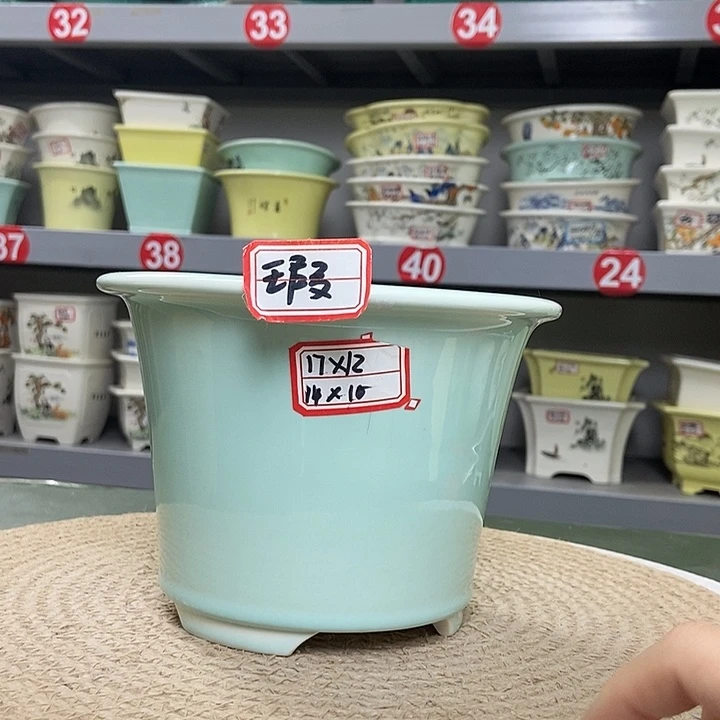 紫砂紫砂花盆0928