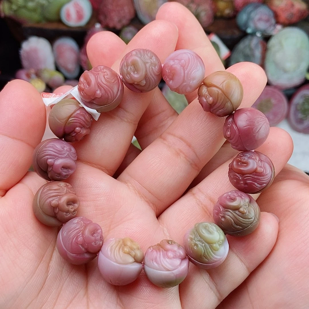 未镶嵌石英质玉（盐源）珠宝半成品