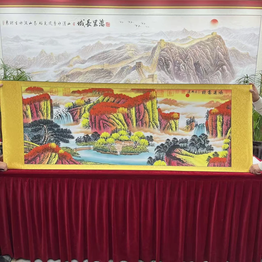 李朝运-鸿运当头-国画