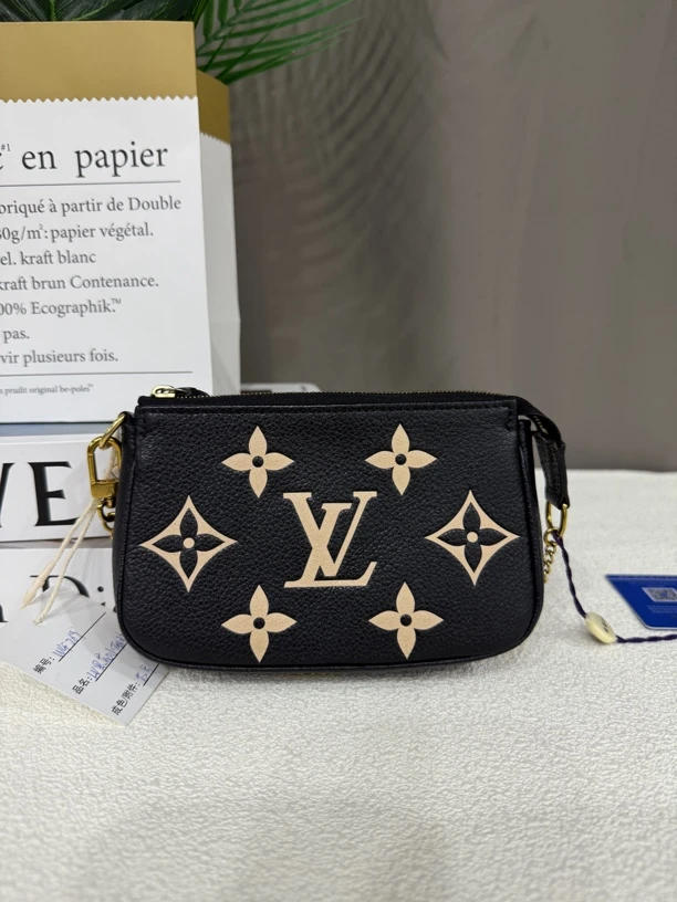 95新 LouisVuitton/路易威登 LV大麻将包手提包老花单肩腋下包