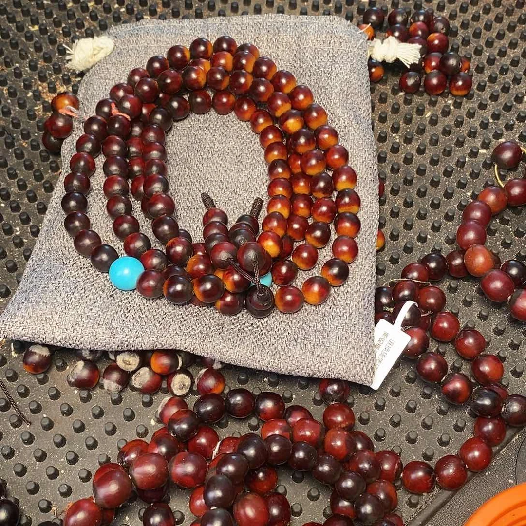 无患子金玉满堂色108念珠