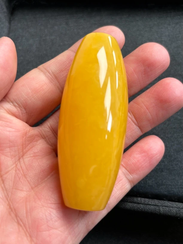 天然蜜蜡桶珠 满蜡