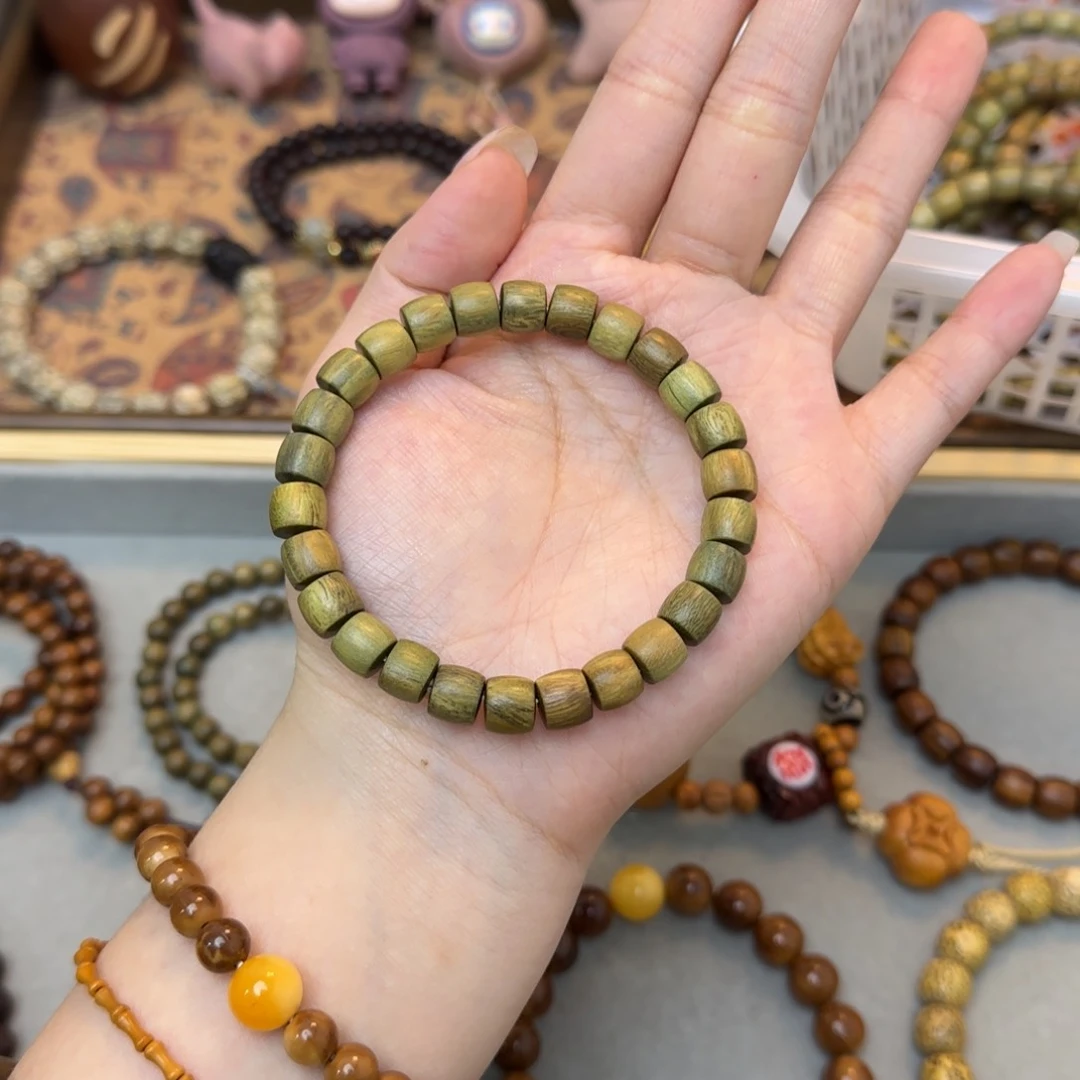 菩提手串/手链绿檀直切