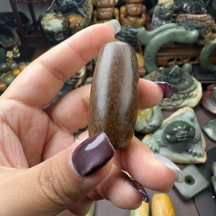 花***错透闪石质玉未镶嵌珠宝奇石