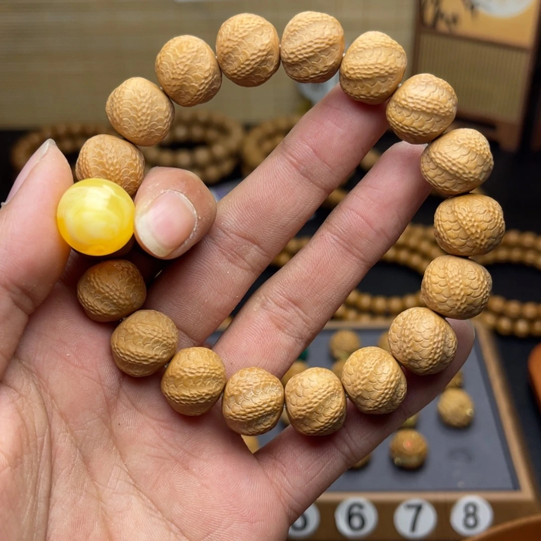 X****猴头核桃手串猴头