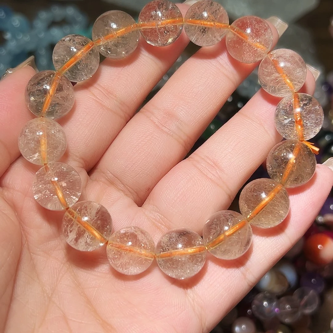 水晶手链未镶嵌喜马拉雅13毫米