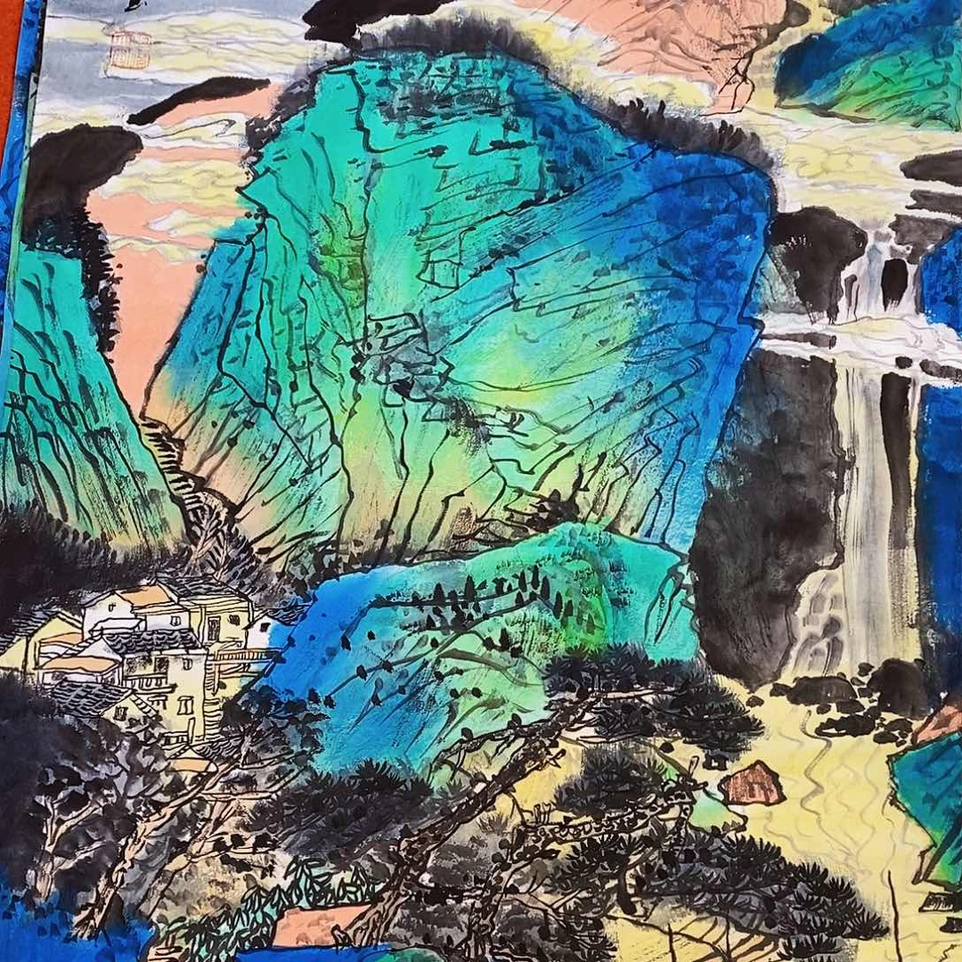 国画在**情我想和她做的时候他