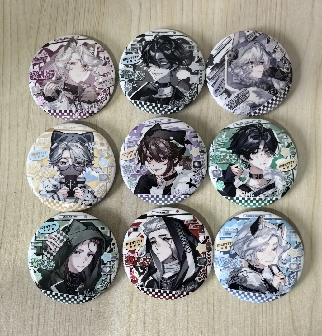 第五人格crush系列75mm大吧唧周边同人正版授权吧唧