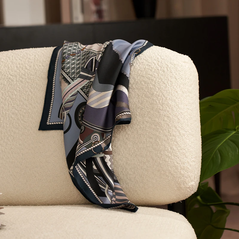 【晓雪专属】慕江南-丝巾-珍珠马鞍