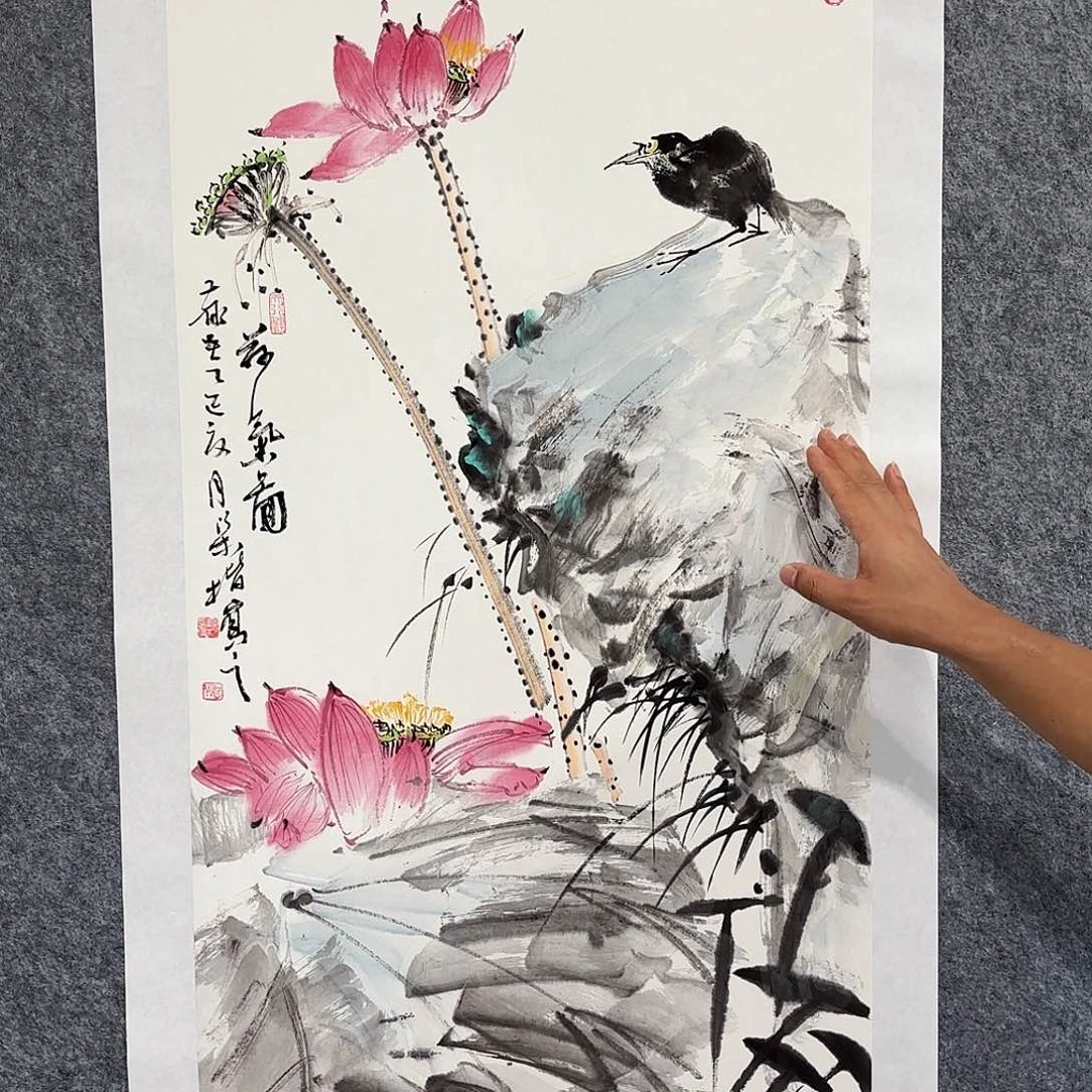 国画国画作品花鸟