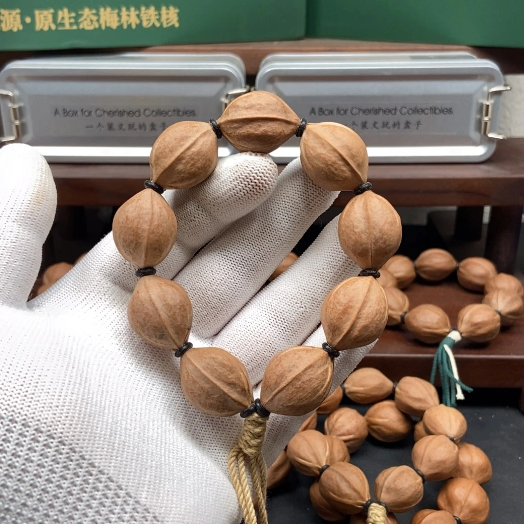 吃***橙手串橄榄核1926三花
