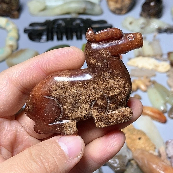 和田玉未镶嵌颈饰30