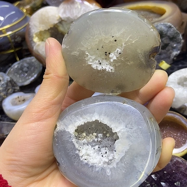 未镶嵌珠宝半成品水晶牙软盆