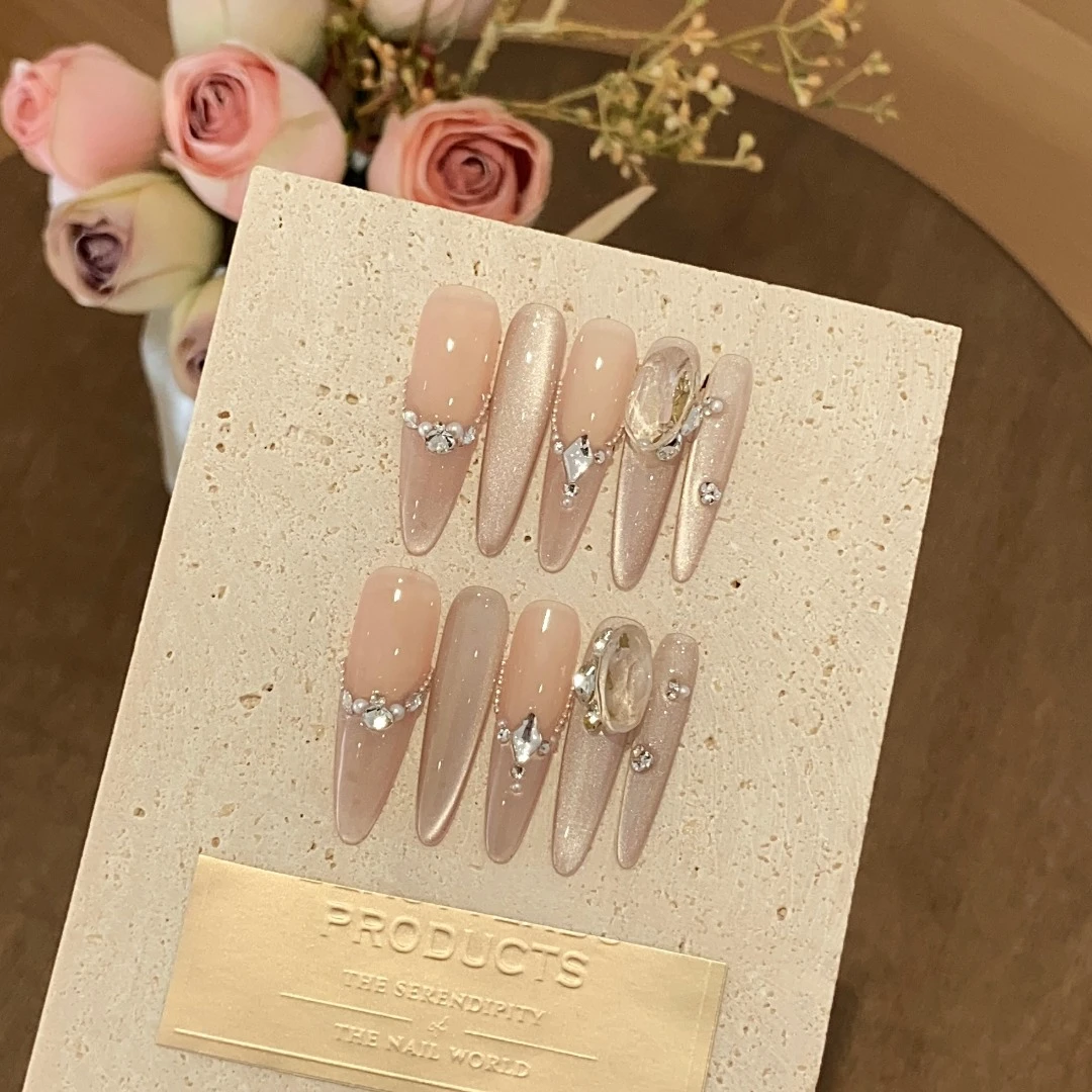 《怡梦》珍珠链条温柔气质优雅纯爱战神穿戴甲细狗