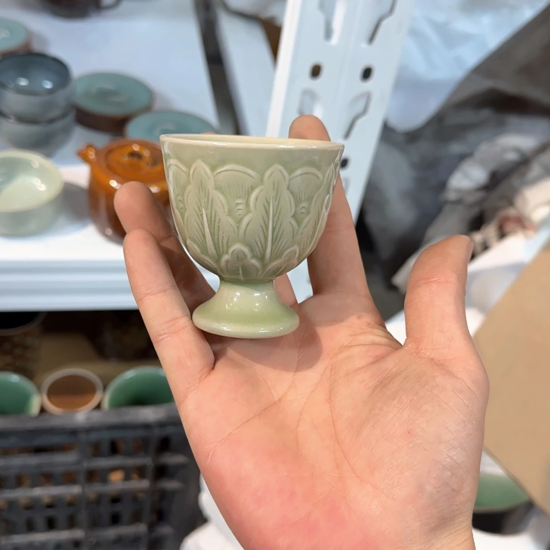 小金茶器青瓷茶具