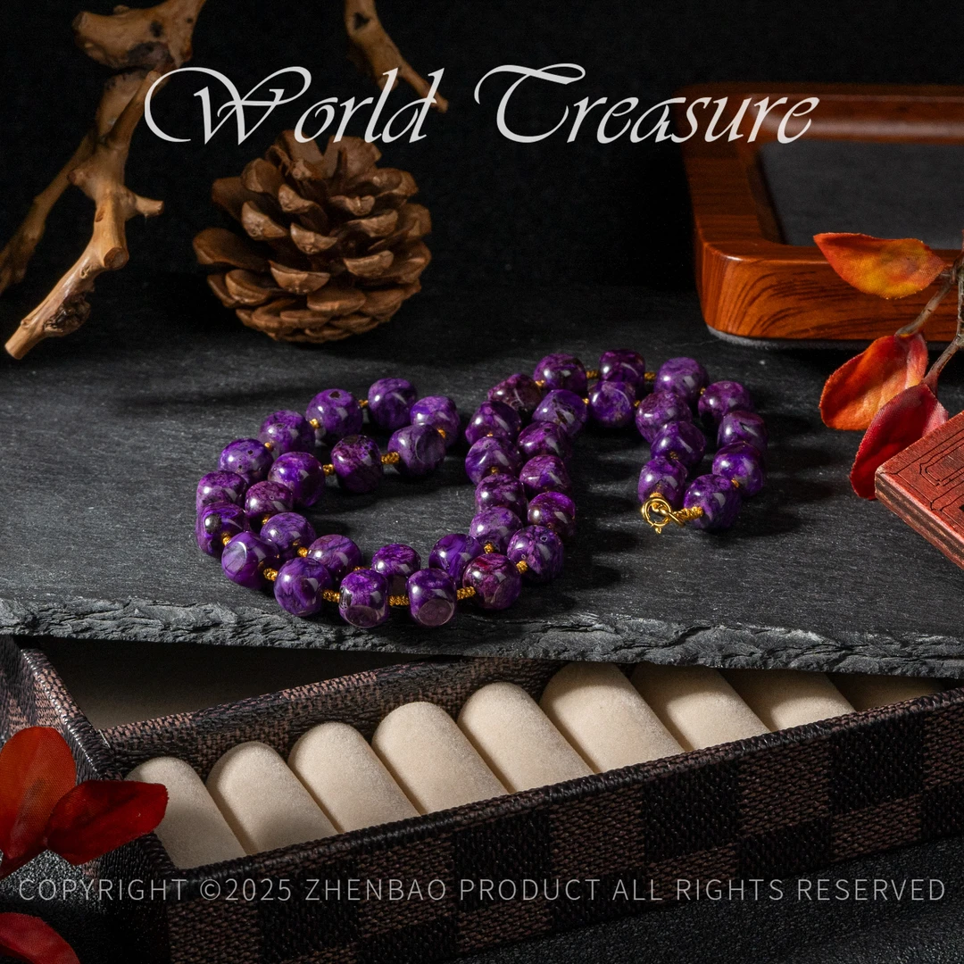 果酱红舒俱来魔方珠项链/多样性发一/C2648/18/孤