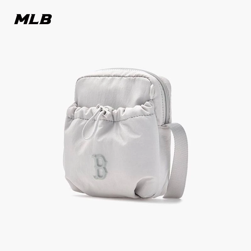 MLB男女情侣经典单肩纯色可调节休闲通勤包25春季新款3ACRA015N