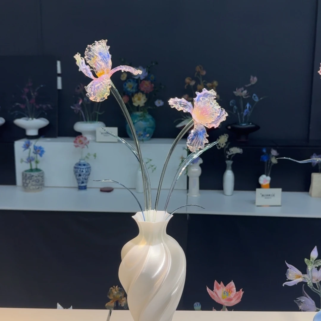 手工艺品琉璃鸢尾花31
