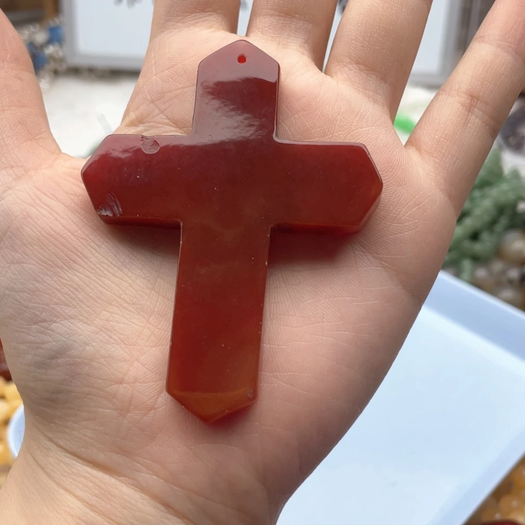 玛瑙/玉髓合金珠宝半成品一个装玛瑙吊坠微瑕
