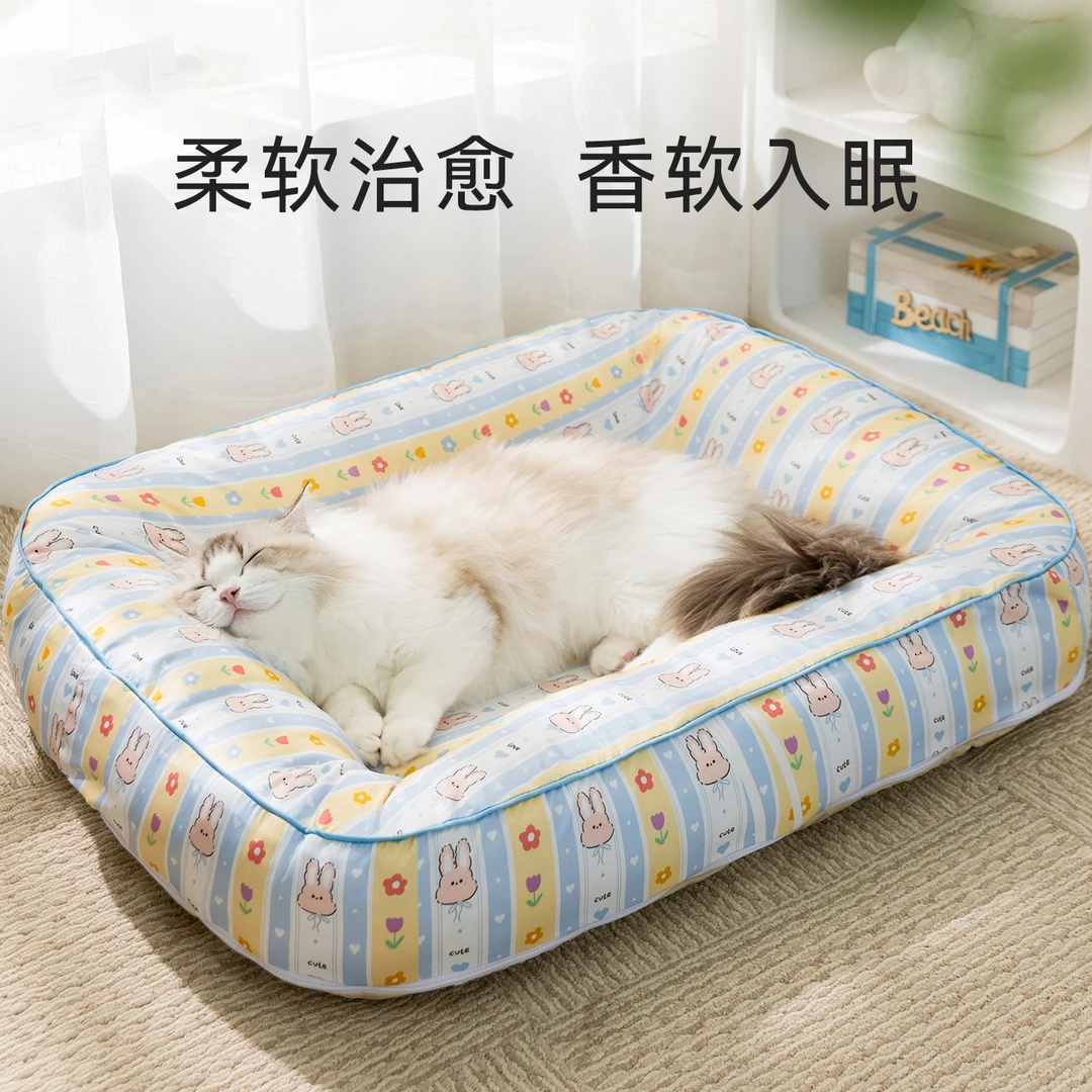 新款四季通用猫床加厚猫咪睡觉狗窝防水狗窝猫垫猫窝宠物垫子