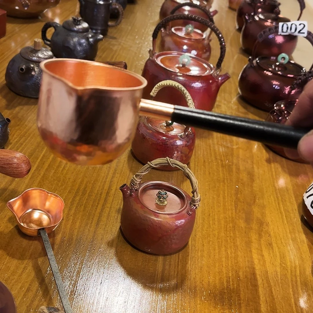原色公杯手工锻打工艺