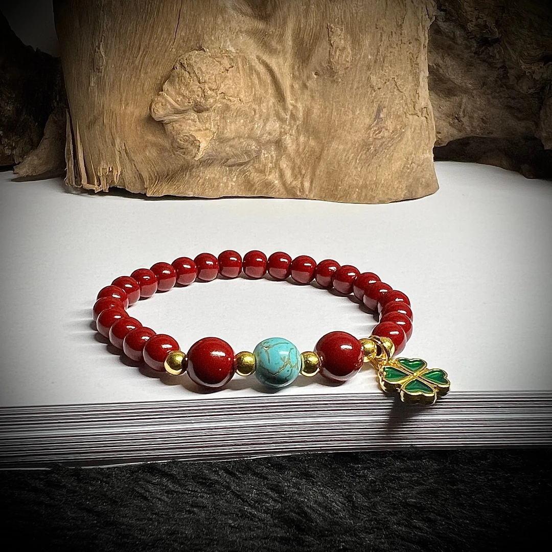 天然辰砂大唐红手串（无礼盒）@@@@@SP008A