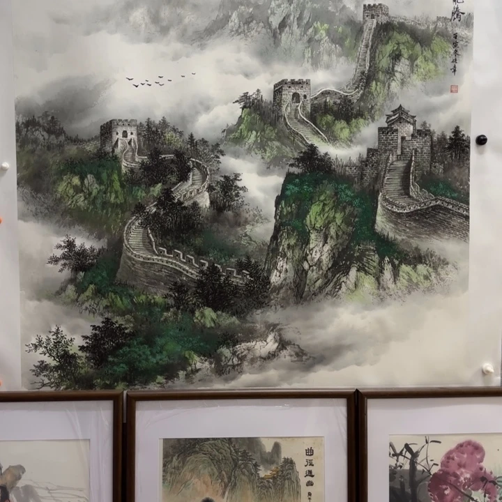 学***境国画花鸟等多种鸟类和鸟类