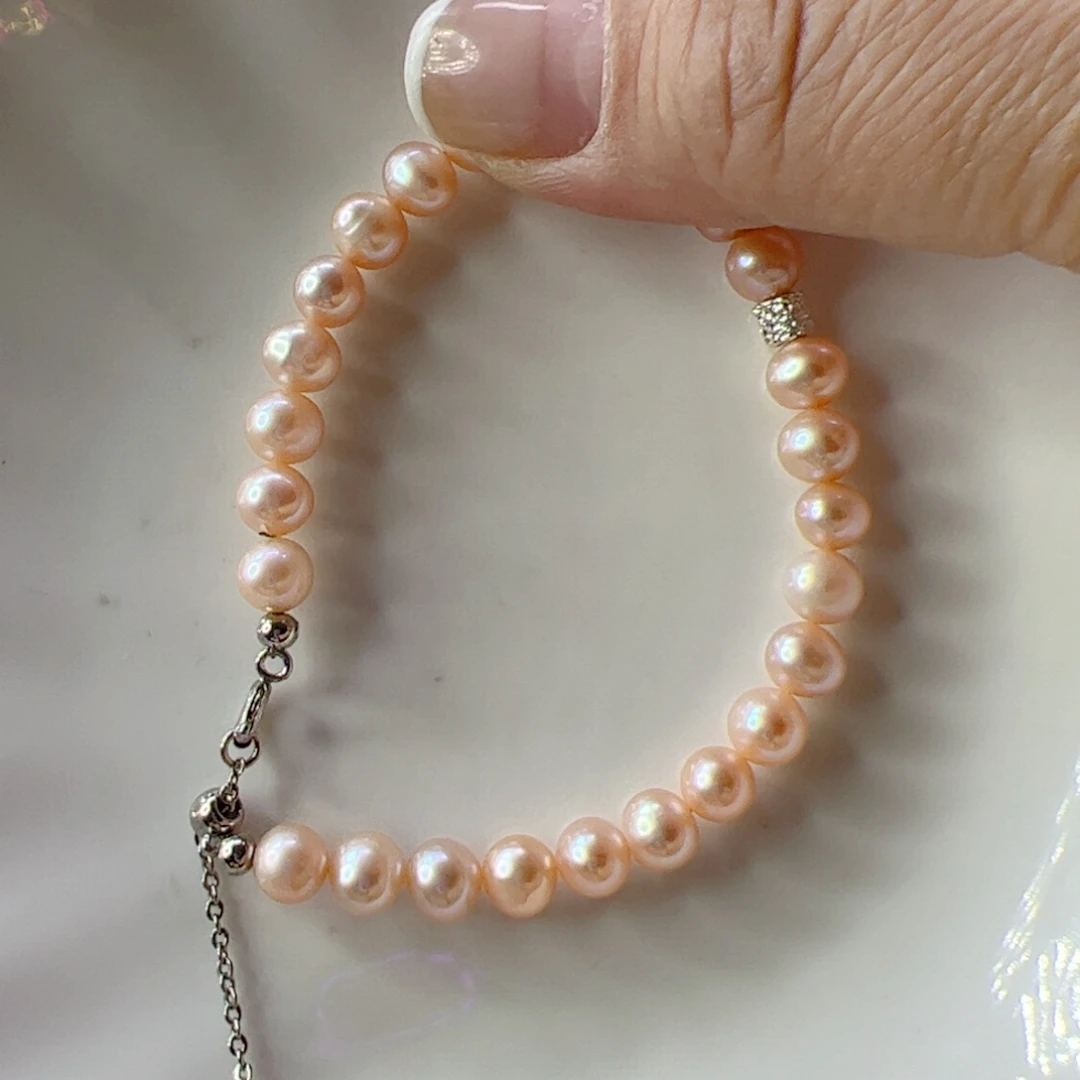 合金手绳淡水珍珠592