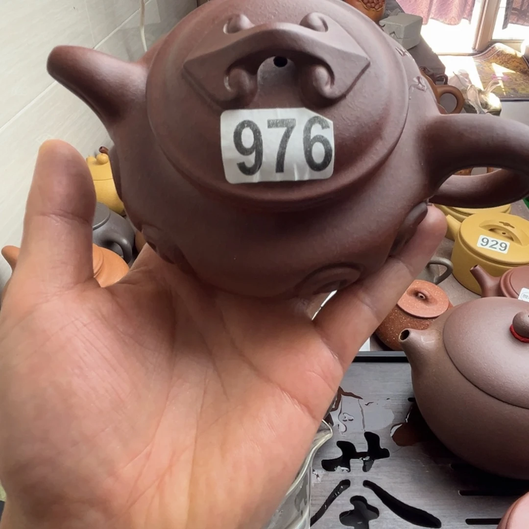 紫砂茶壶底槽清320cc左右瑕疵