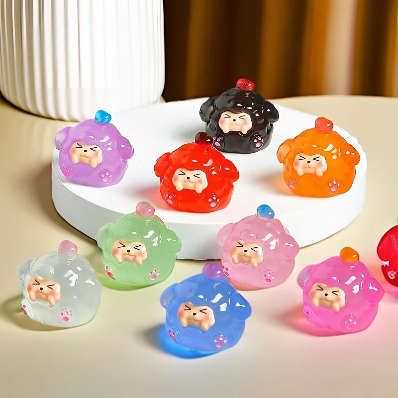 【主播代拆】夜光团子diy厨神摆件桌面装饰