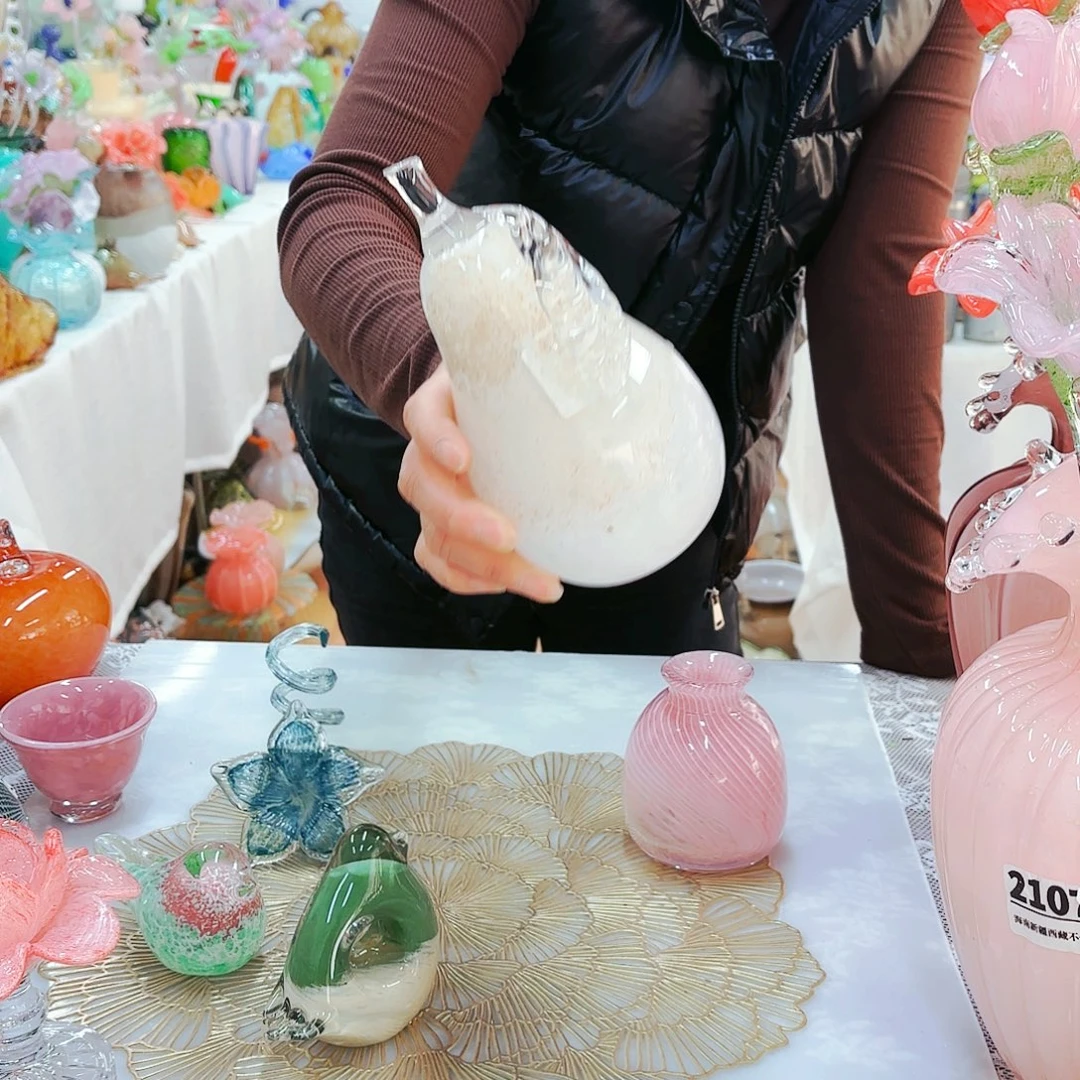 福利安妮琉璃花瓶花器艺术品