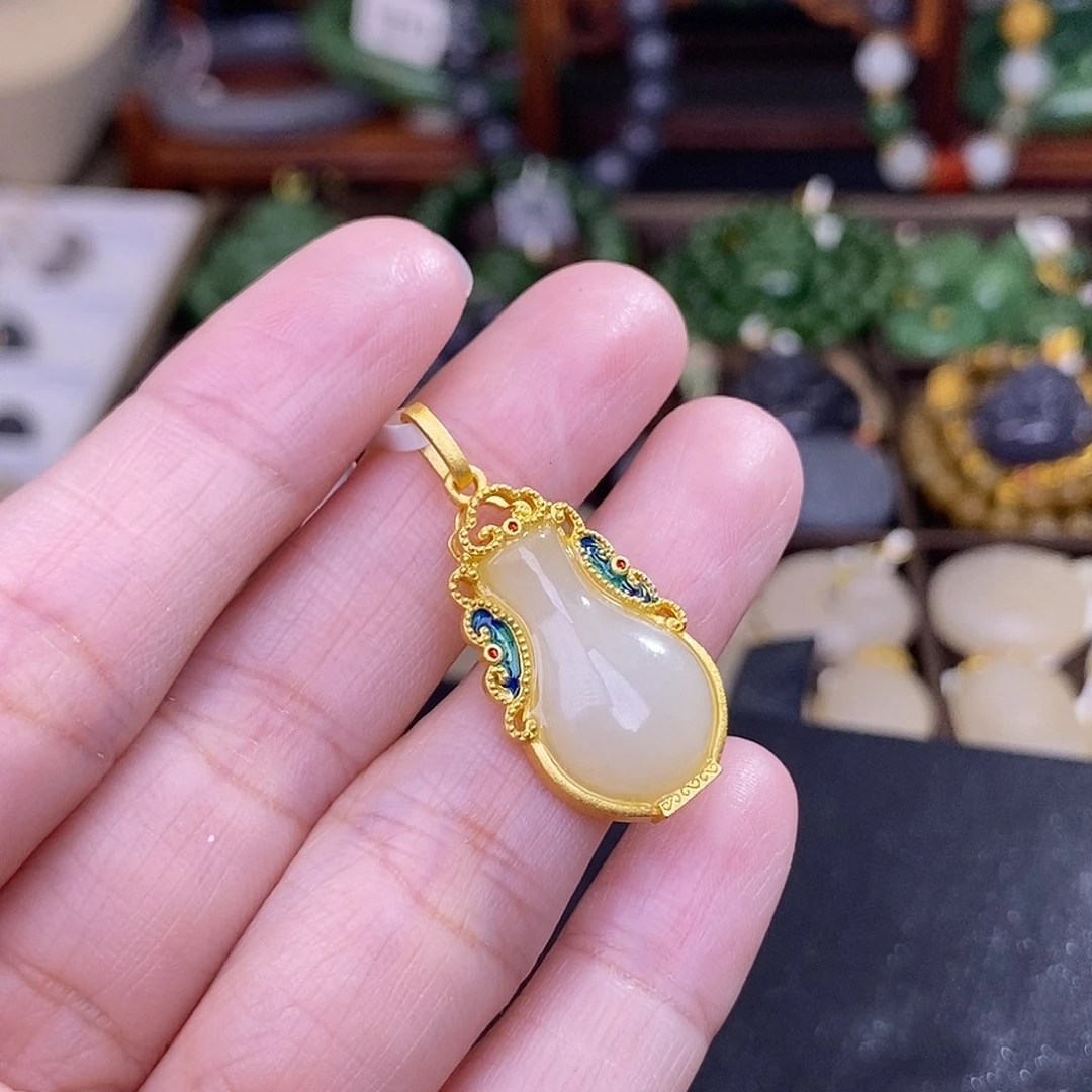 和田玉925.银吊坠清货价未镶嵌