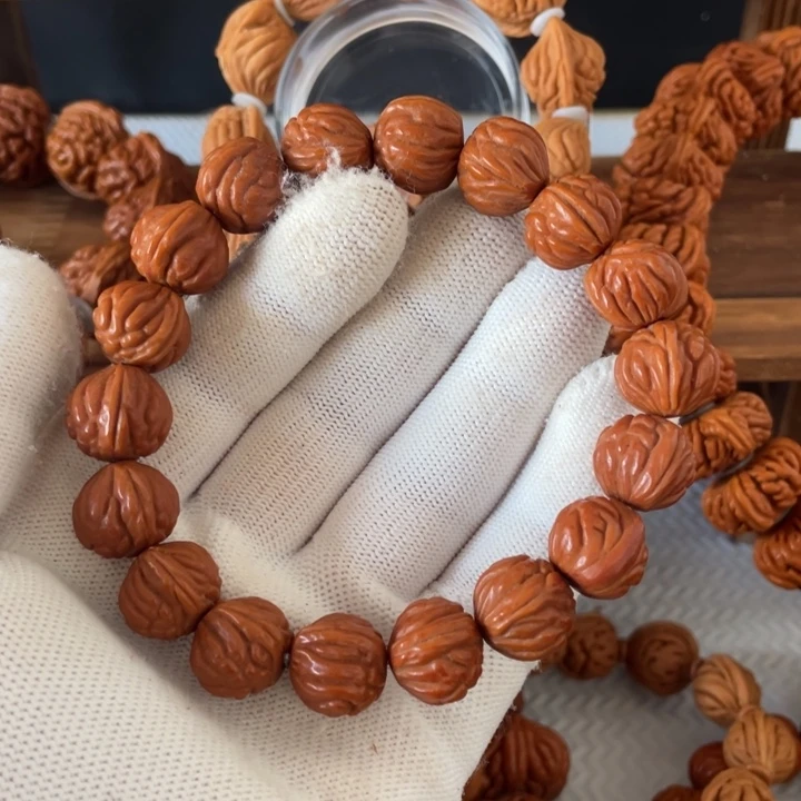 桃木1号链接桃核手串一个