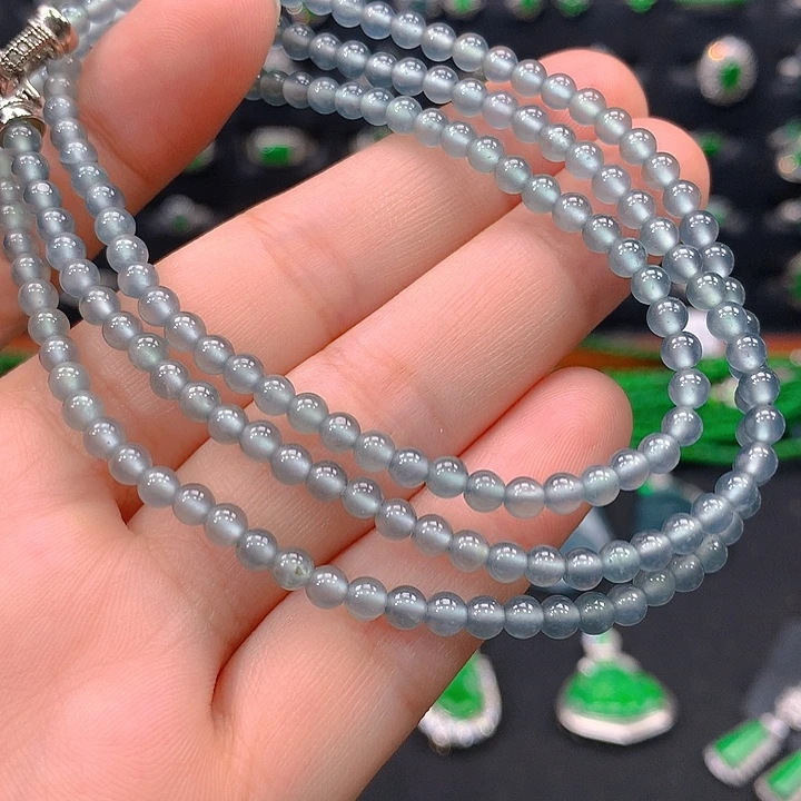 颈饰未镶嵌翡翠项链