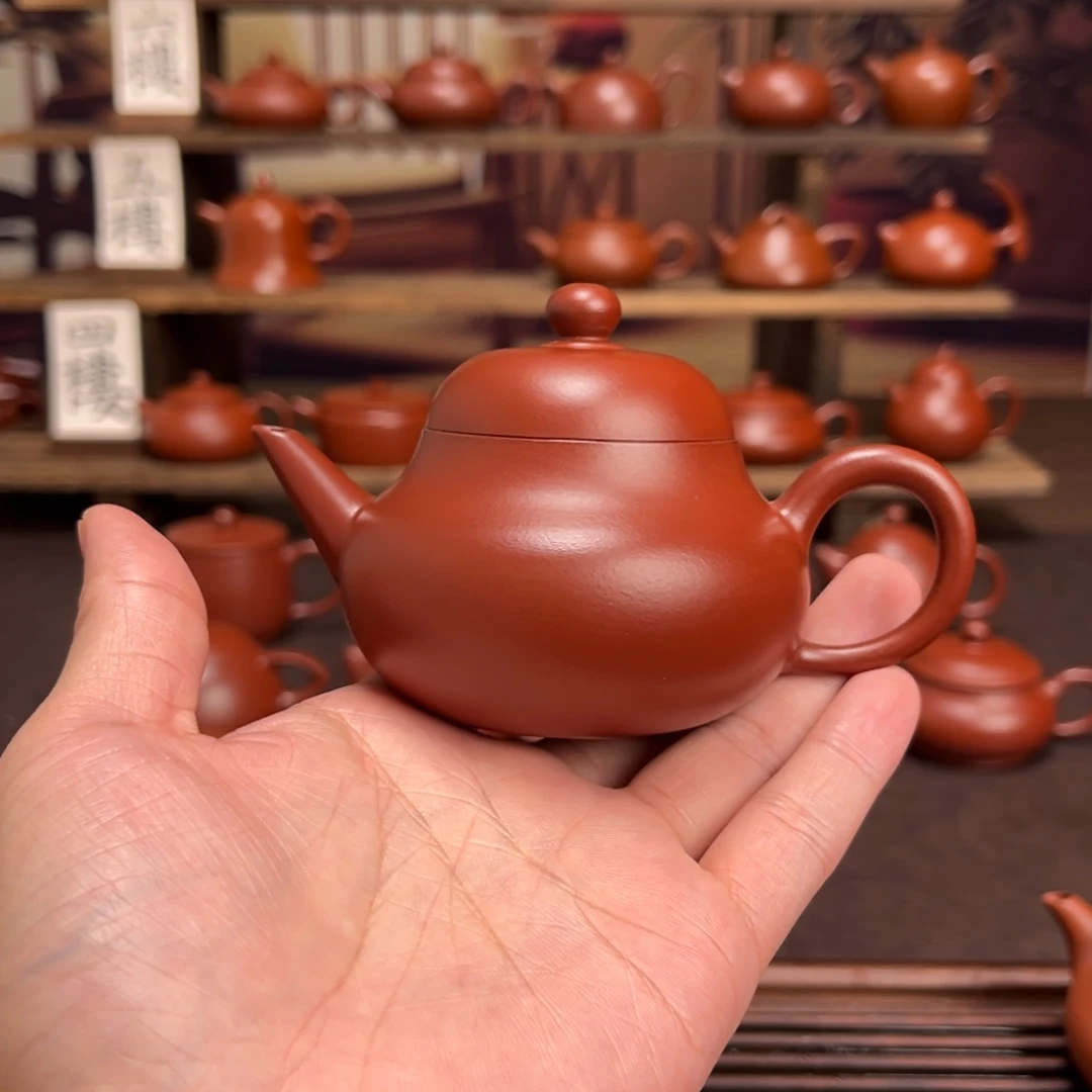 M***w紫砂茶壶朱泥梨壶