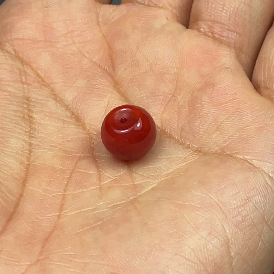 觉***知南红玛瑙未镶嵌苹果珠