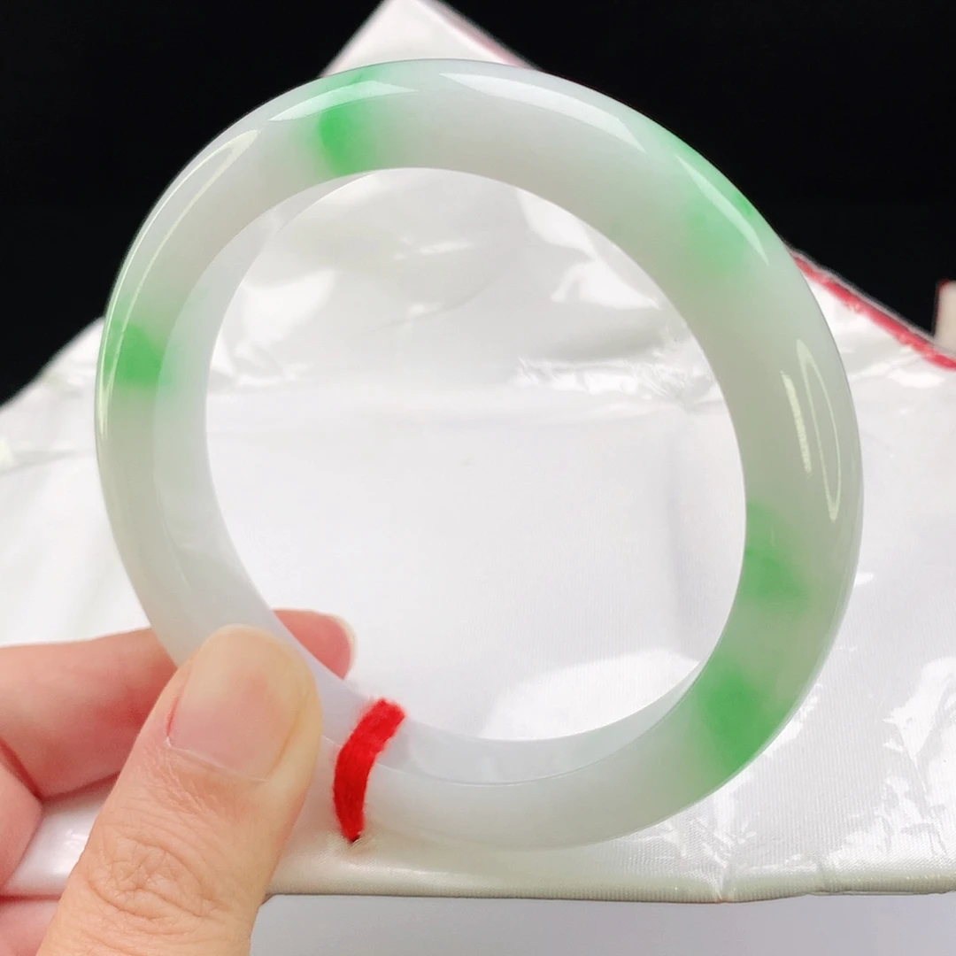 翡翠手镯未镶嵌61+圈1039