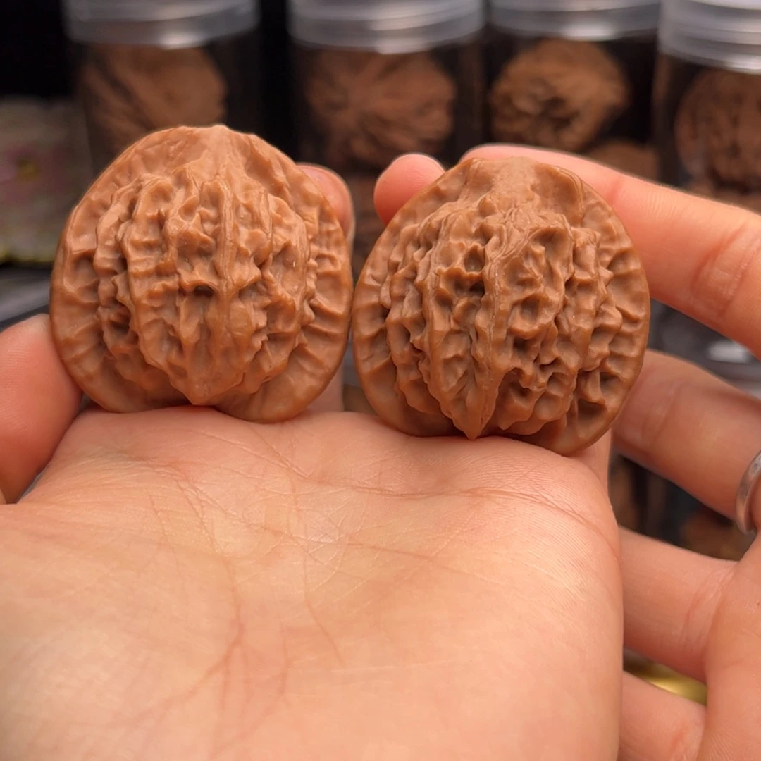 文玩核桃把件秦公子 39-35-39