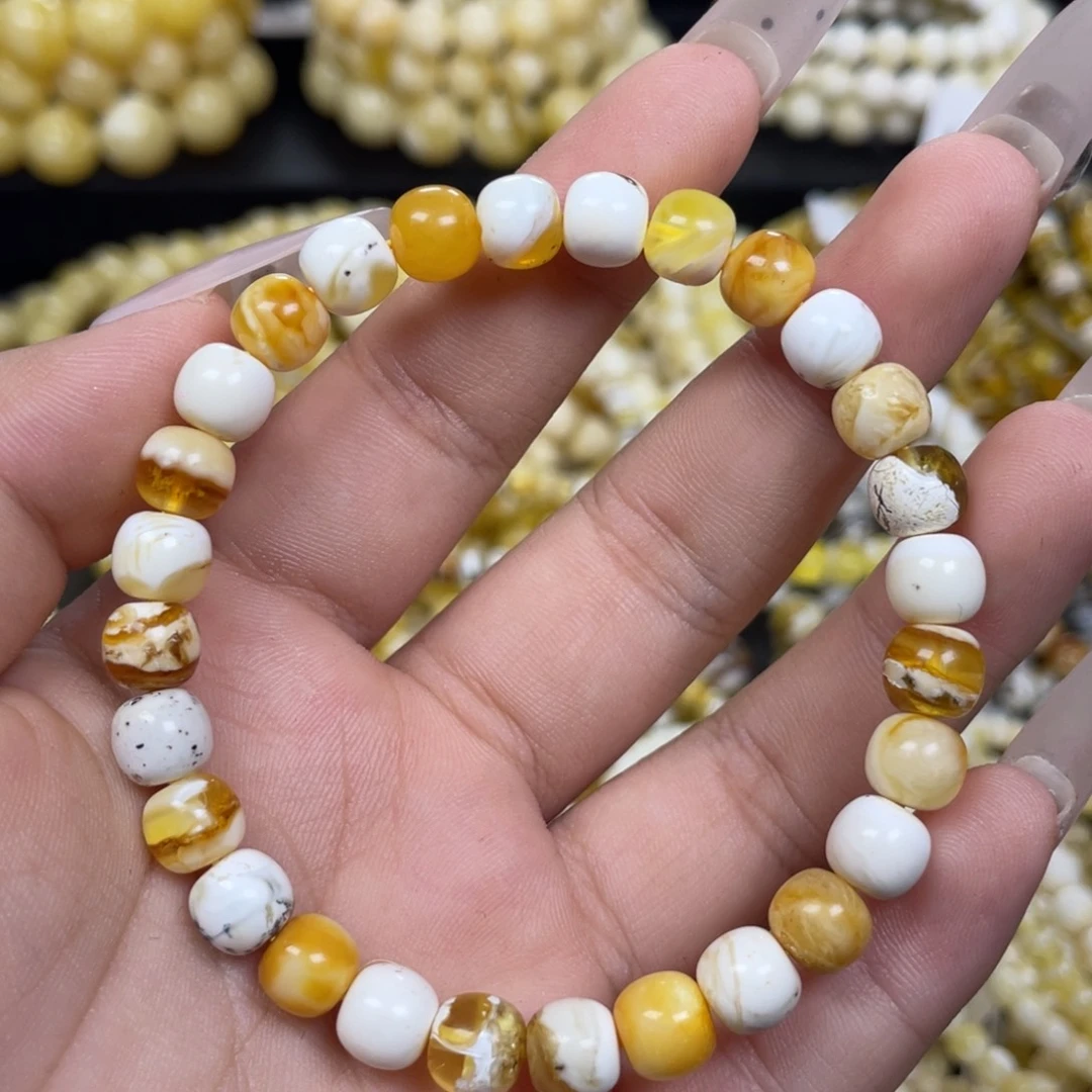 蜜蜡未镶嵌珠宝奇石7.5m